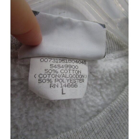 VINTAGE St Louis Rams Sweatshirt Large Lee Heavy Weight NFL 90s USA * - Picture 12 of 13